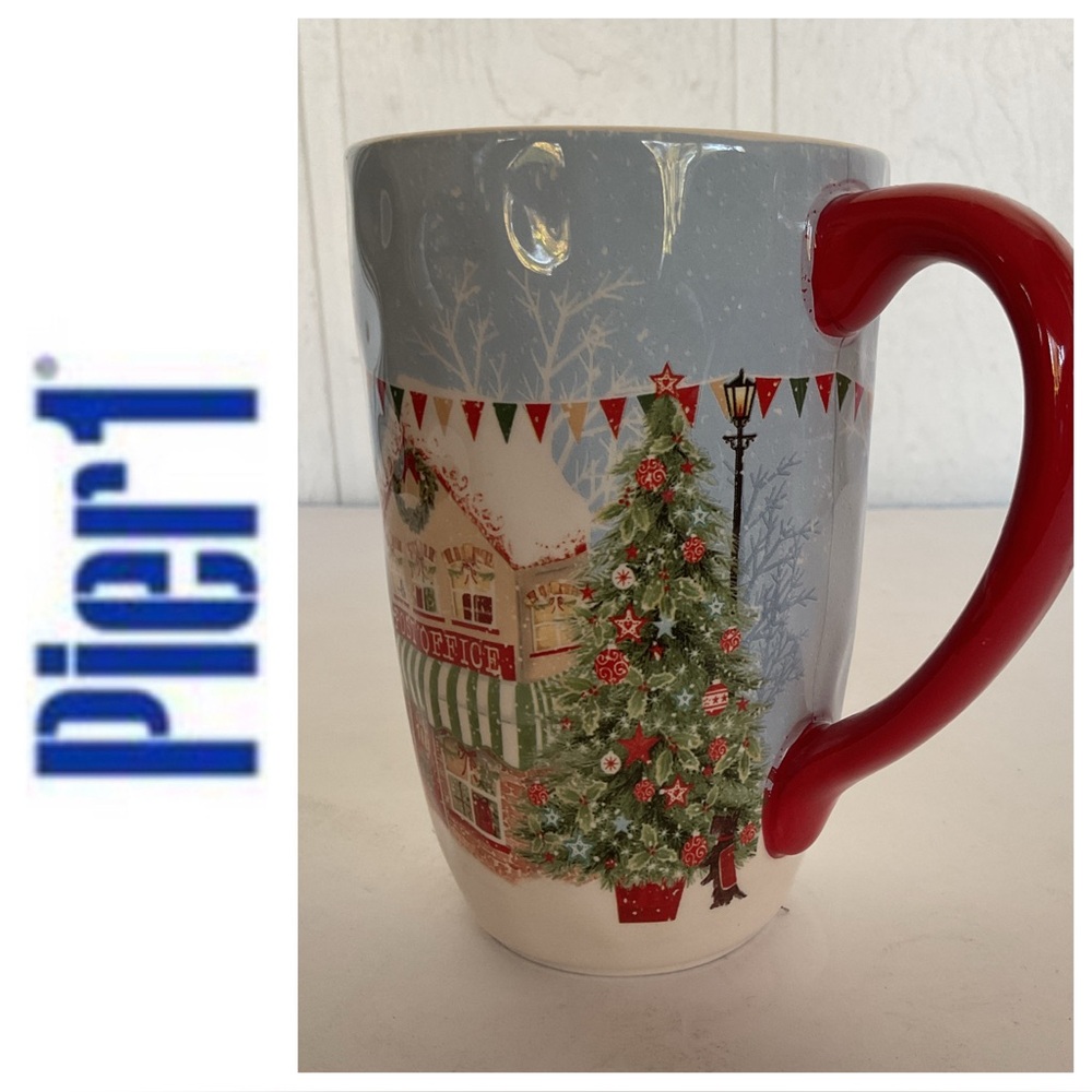 Pier 1 Christmas Village Granmug